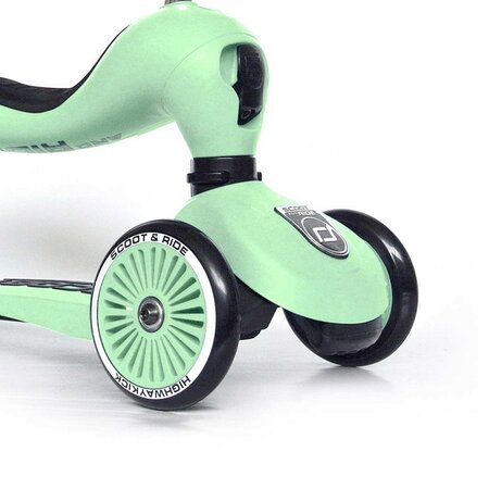 Trotineta 2 in 1 transformabila pentru copii Highwaykick 1, Kiwi, 1-5 ani, Scoot and Ride 443392